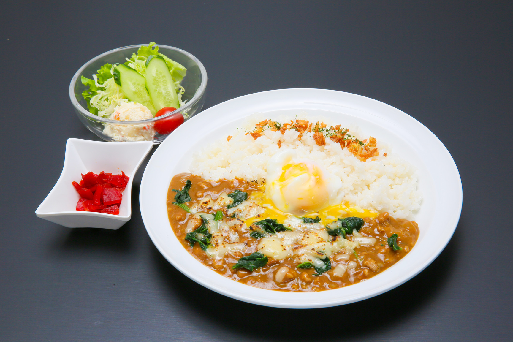 チーズ焼きカレー