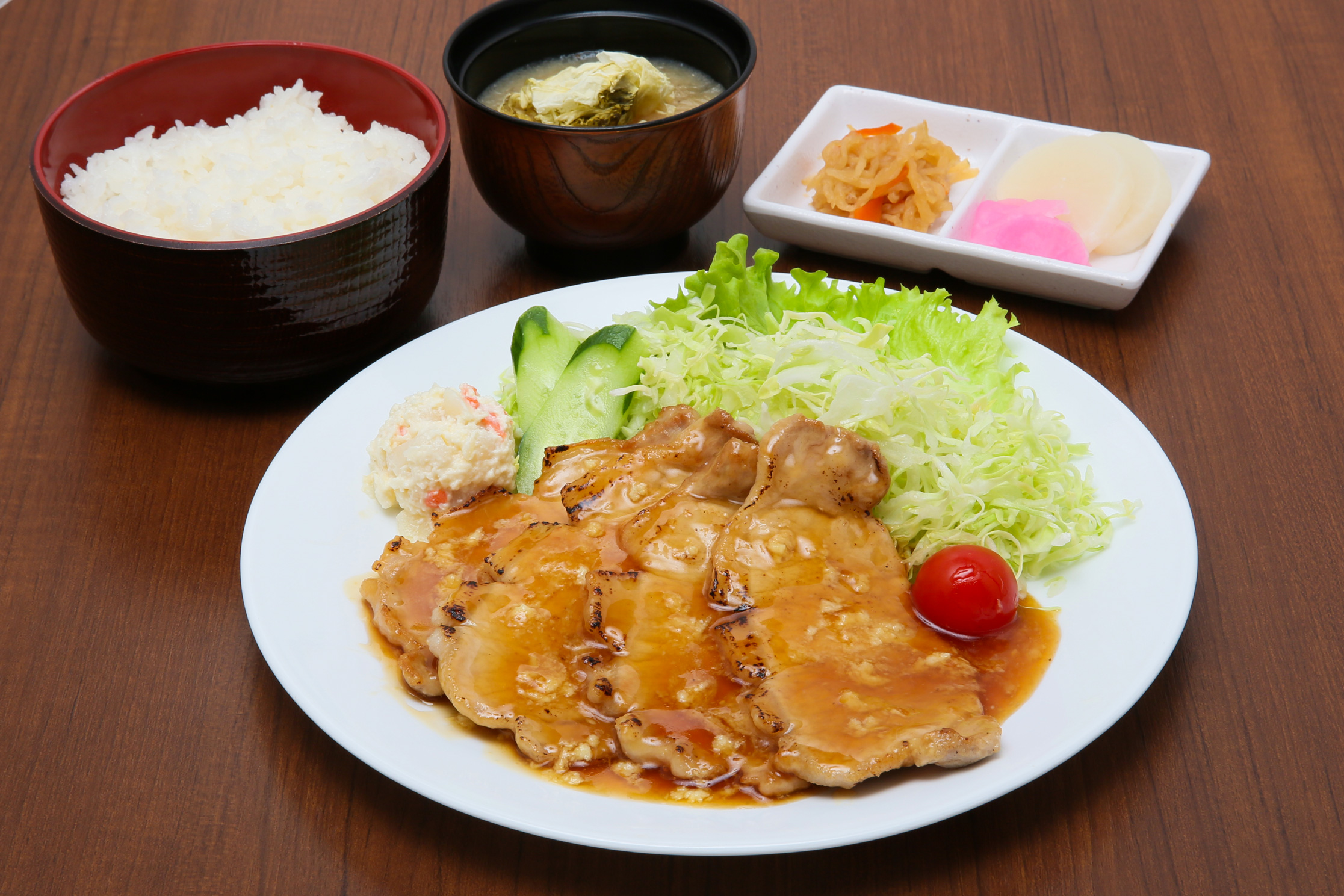 しょうが焼き定食