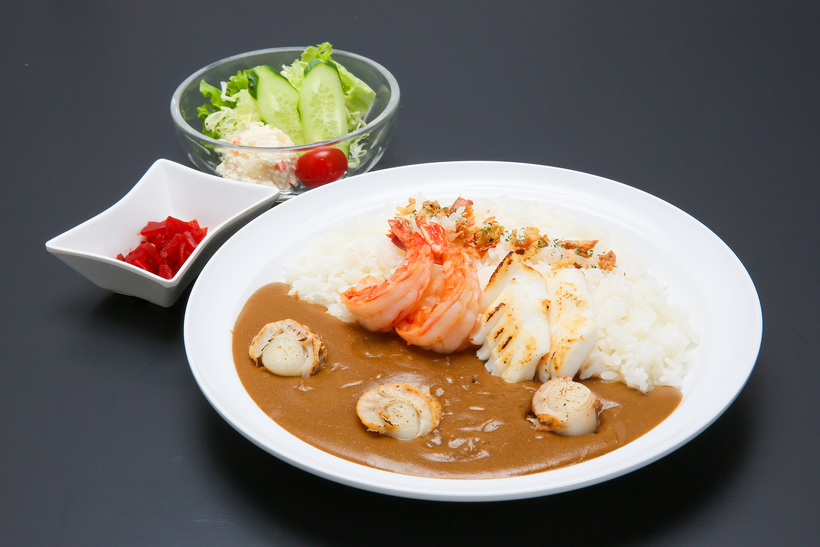 Seafood curry